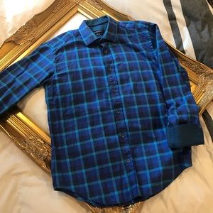 Nordstrom Fitted Shaped Fit Bugatchi Button Down